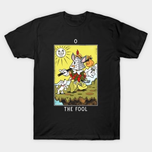 The Fool - Mystical Medleys - Vintage Rubber Hose Cartoon Tarot T-Shirt